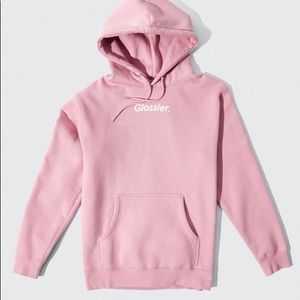 Glossier Pink Hoodie